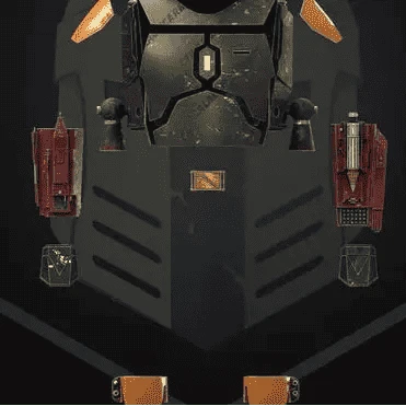 Boba Fett Armor side view 3D printed Mandalorian cosplay NMT's Workshop