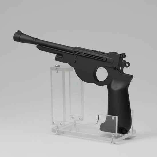 Blaster IB-94 Din Djarin angle view 3D print Mandalorian cosplay NMT's Workshop