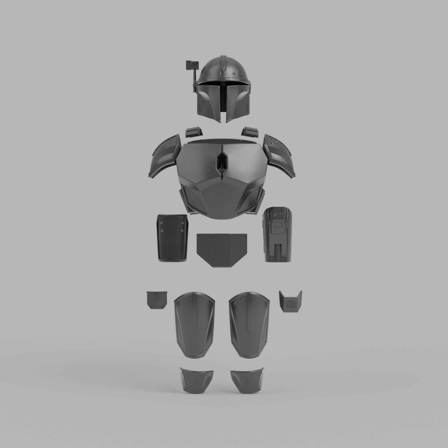 Mando Honor V2 - Galactic Armory - Helmet and Armor packshot