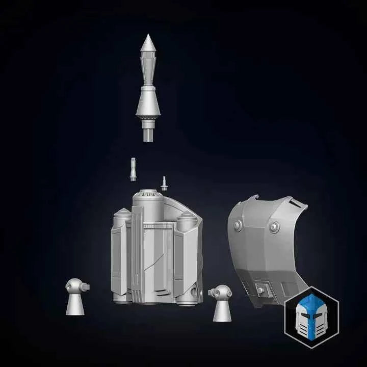 Mandalorian Jetpack Customized Boba Fett NMT's Workshop