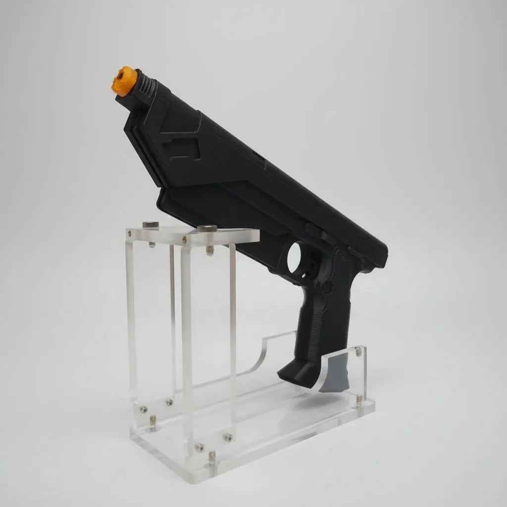 Blaster Westar 35 side view 3D printed Star Wars prop NMT's Workshop