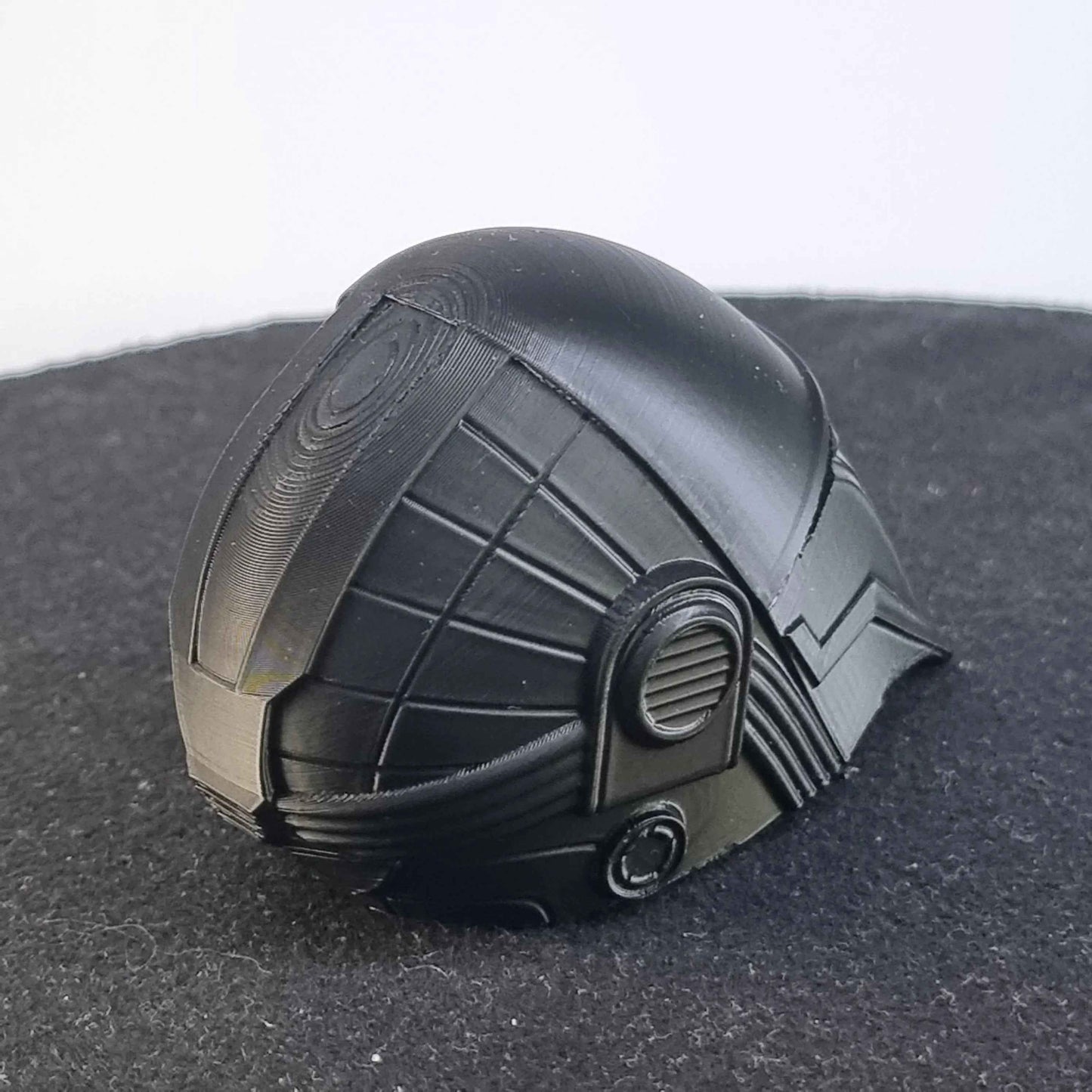 Darth Revan Helmet detail close-up Star Wars NMT's Workshop