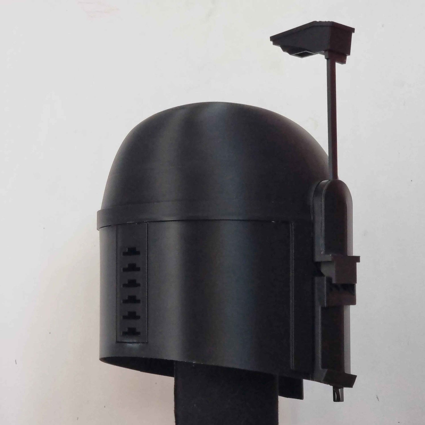 Mandalorian Helmet Death Watch detail close-up 3D print NMT's Workshop