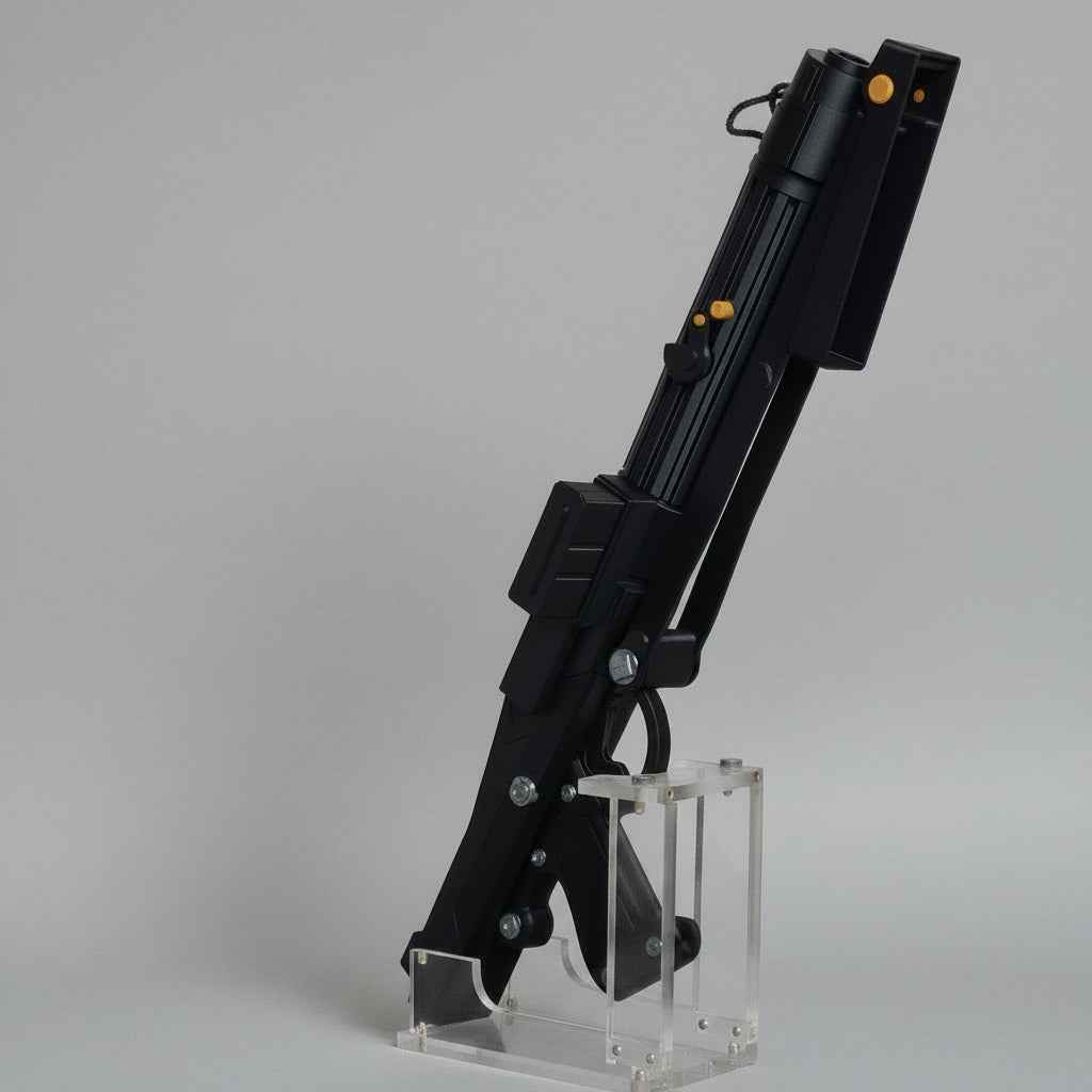Blaster DC-15s side view 3D printed Star Wars prop NMT's Workshop