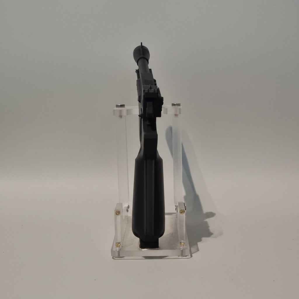 Blaster IB-94 Din Djarin side view 3D printed prop NMT's Workshop