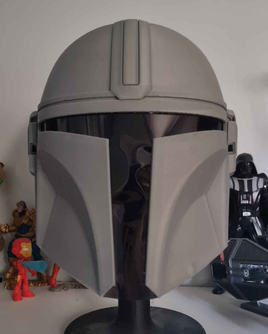 Mandalorian Din Djarin Helmet with Visor — (One-Off) NMT's Workshop