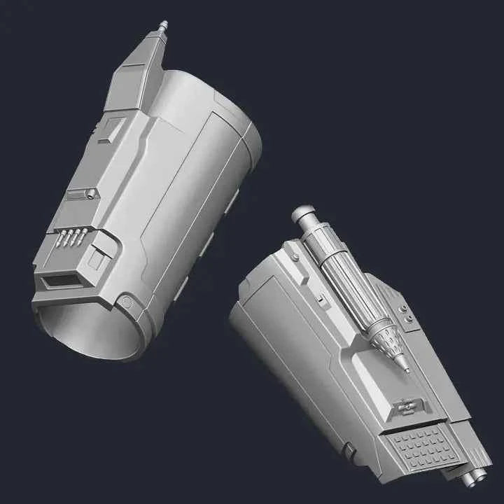 Mandalorian Gauntlets Customized Boba Fet NMT's Workshop