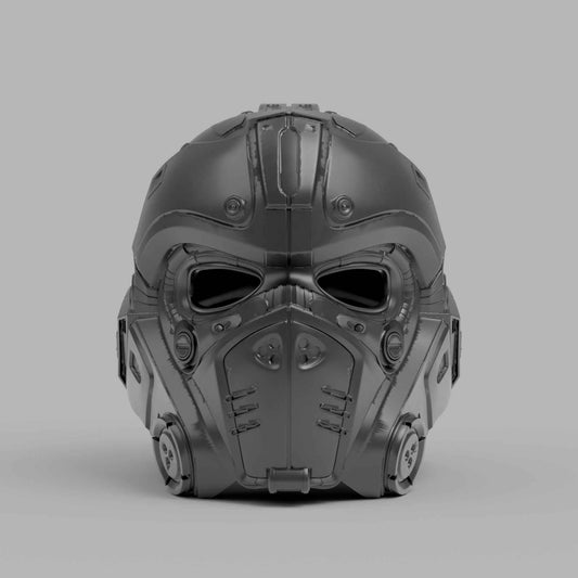 Clayton Carmine sealed COG helmet — Gears of War 3D print by NMT's Workshop