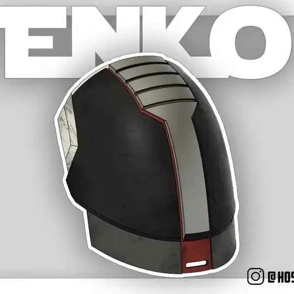 Mandalorian Shoulder Pad Customized Tenko style 3D print NMT's Workshop