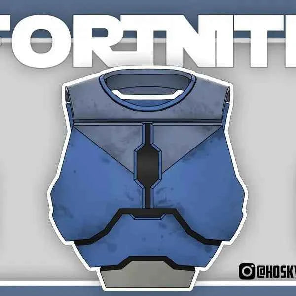 Mandalorian Chestplate Customized Fortnite 1 NMT's Workshop
