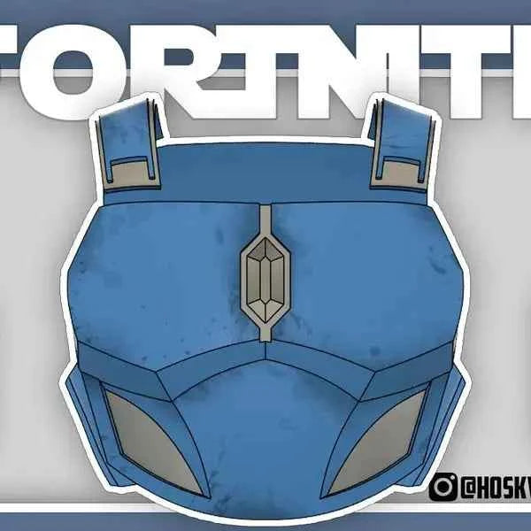 Mandalorian Chestplate Customized Fortnite 4 NMT's Workshop