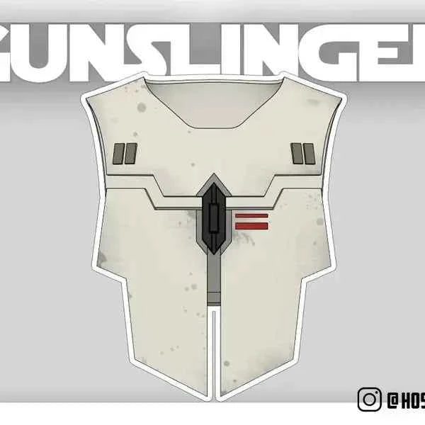 Mandalorian Chestplate Customized Gunslinger NMT's Workshop