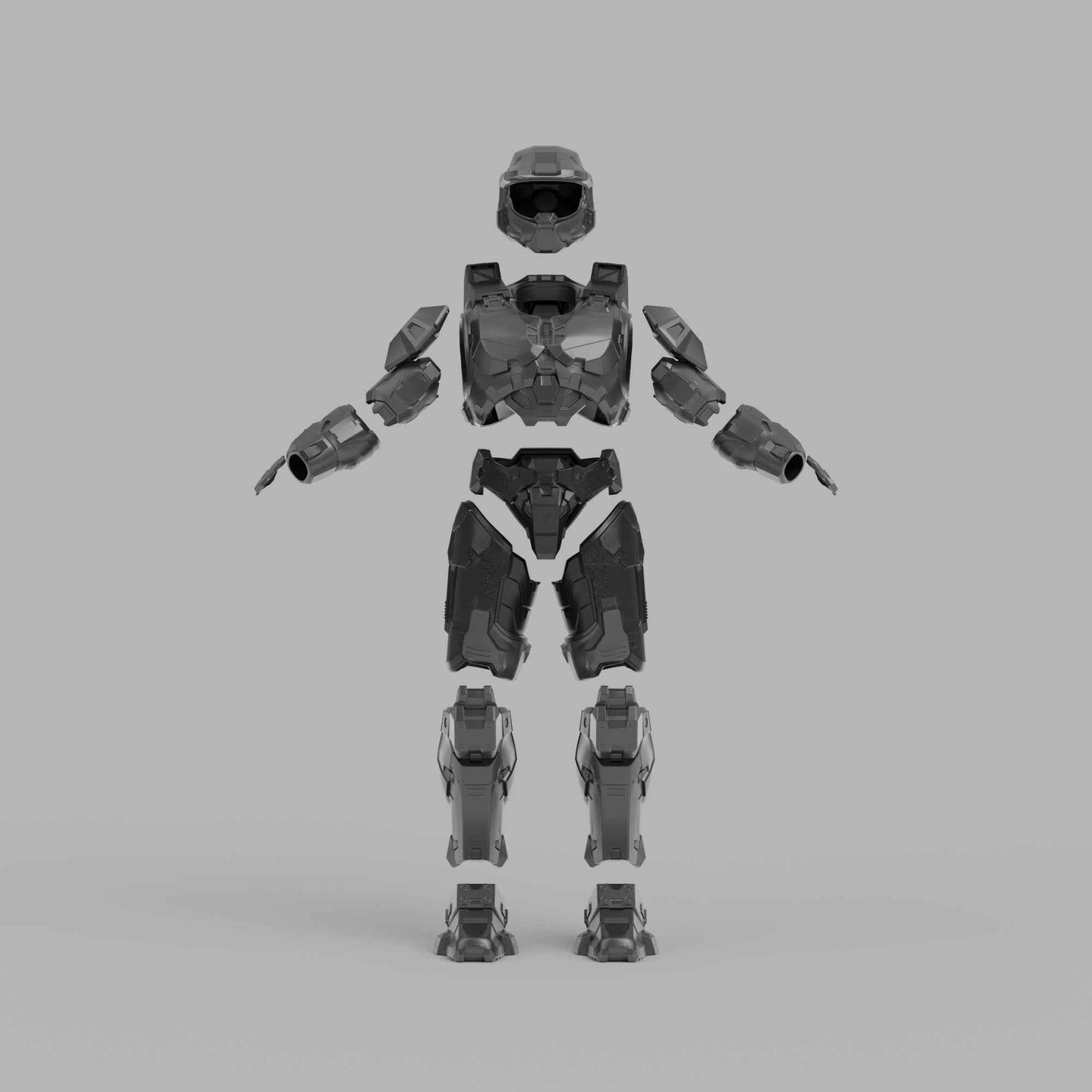 Halo Infinite Master Chief Helmet and Armor Set - 3D Print