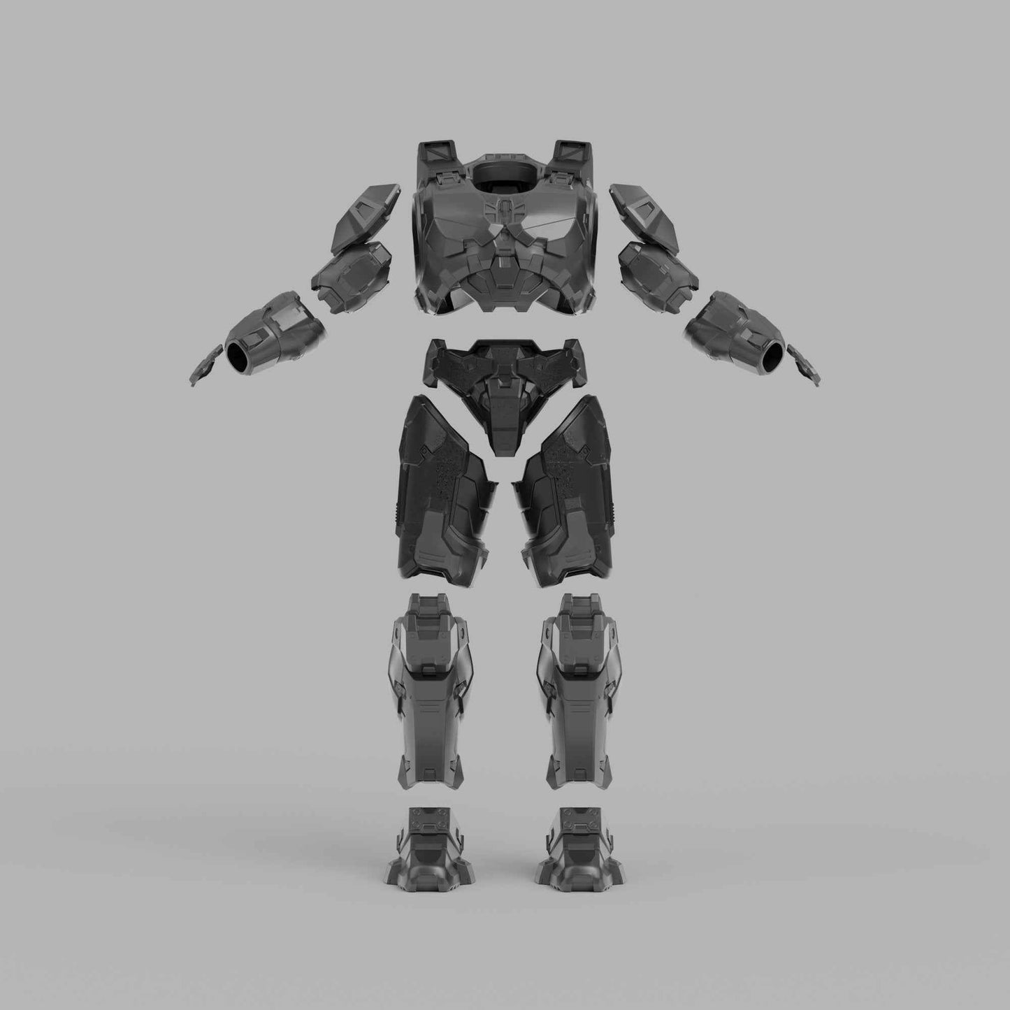 Halo Infinite Master Chief Armor V6 - PLA, PETG, ABS 3D Print