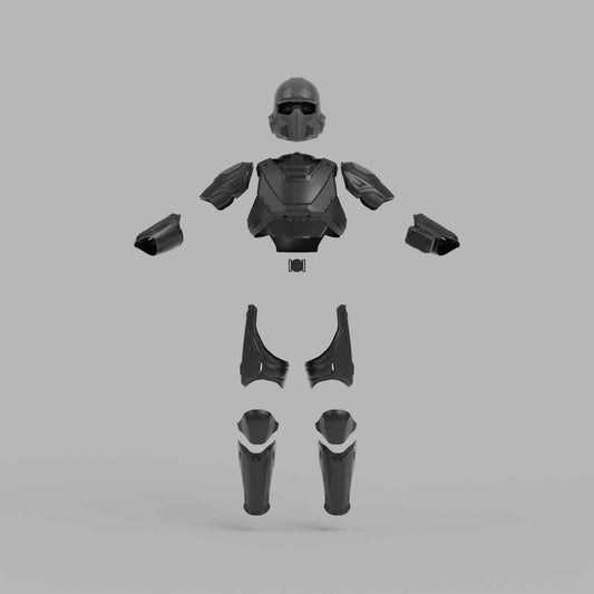B-01 Tactical Armor with Helmet NMT's Workshop