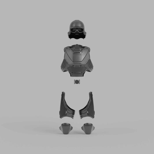 SEAF Trooper Armor with Helmet NMT's Workshop