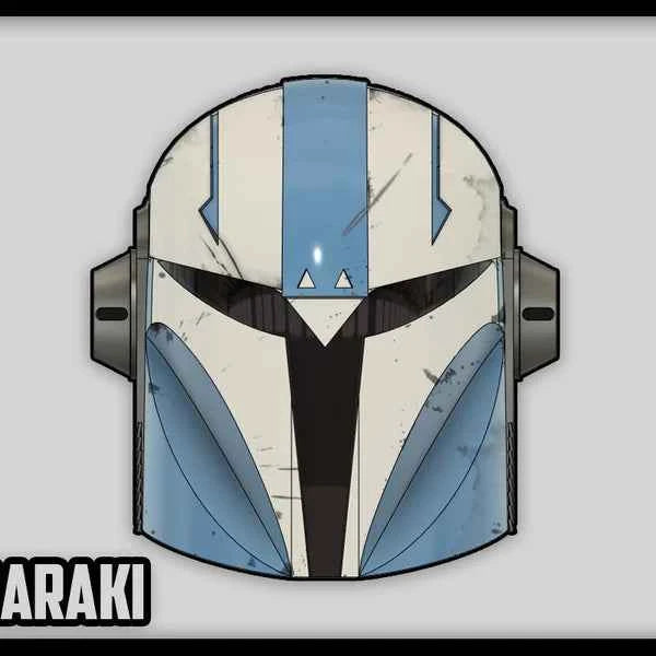 Female Mandalorian Helmet NMT's Workshop