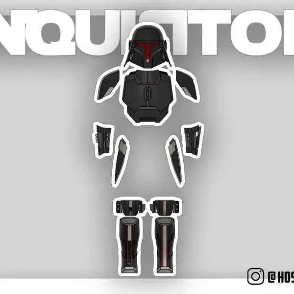 Mandalorian Armor "Inquisitor" – 3D printed Mandalorian cosplay – NMT's Workshop