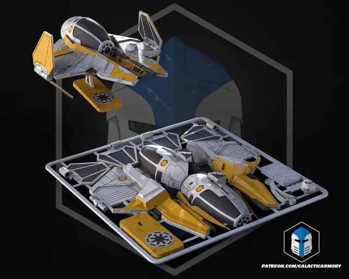 Star Wars Model Kit Jedi Starfighter NMT's Workshop