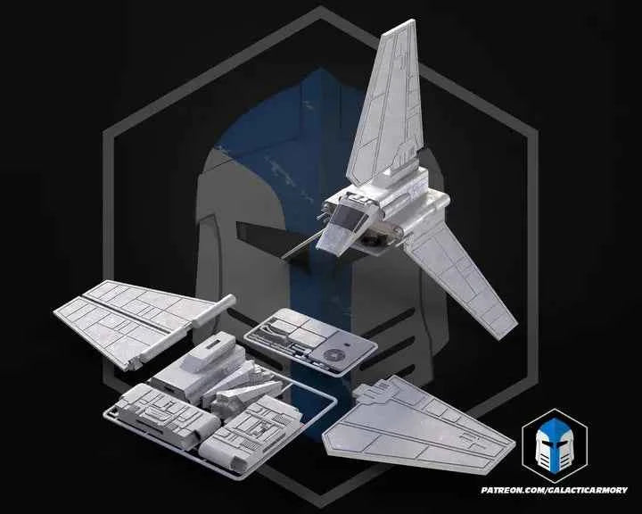 Star Wars Model Kit Lambda NMT's Workshop