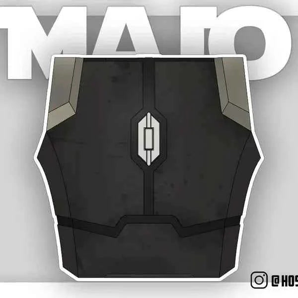 Mandalorian Chestplate Customized Majo NMT's Workshop