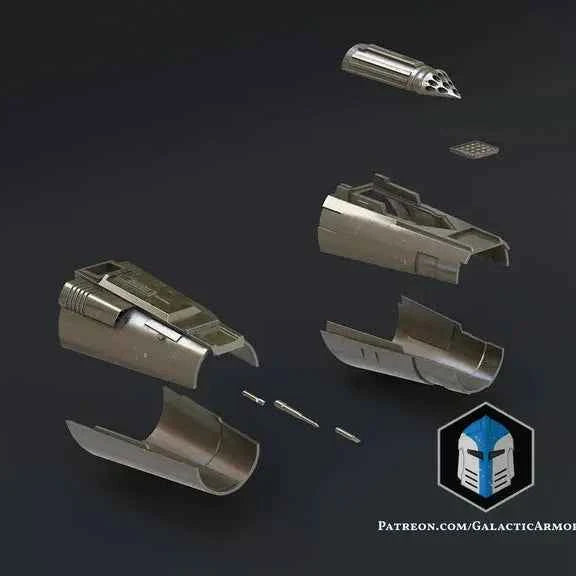 Mandalorian Gauntlets Customized Din Djarin NMT's Workshop