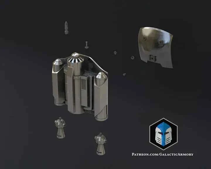 Mandalorian Jetpack Customized Din Djarin NMT's Workshop