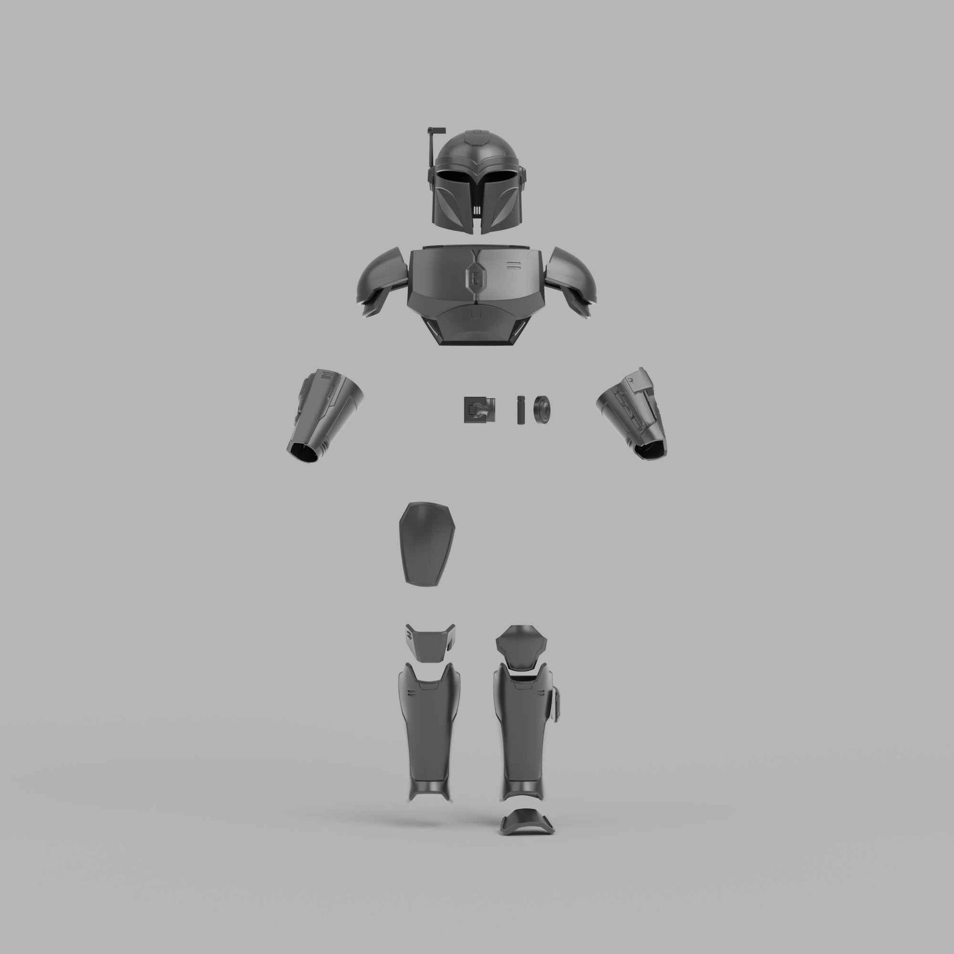 Mando Loyalty V1 - Galactic Armory - Helmet and Armor packshot