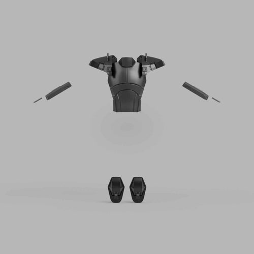 NCR Ranger Advance Riot Gear armor — Fallout 3D print by NMT's Workshop