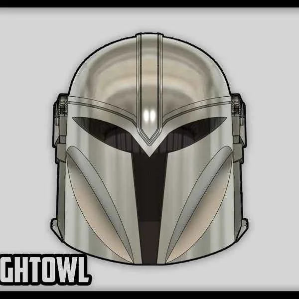 Female Mandalorian Helmet NMT's Workshop