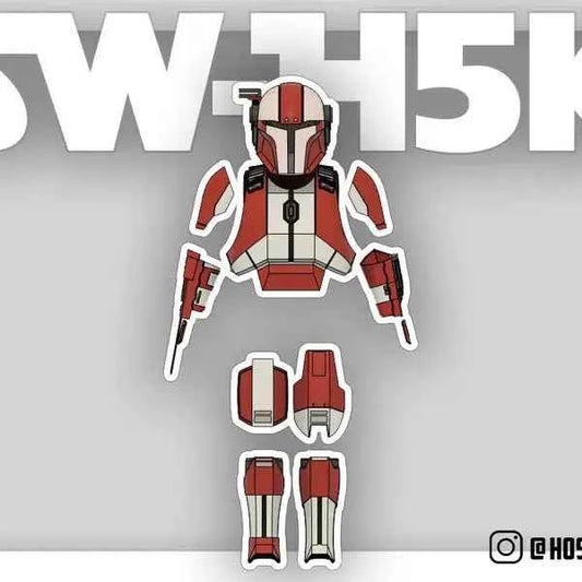 Mandalorian Armor "SW-H5K" – 3D printed Mandalorian cosplay – NMT's Workshop