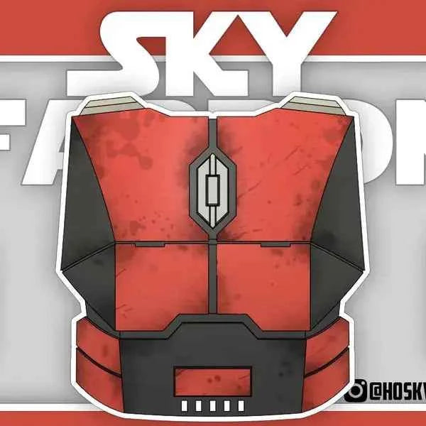 Mandalorian Chestplate Customized SkyFarron NMT's Workshop