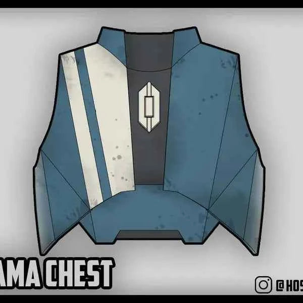 Mandalorian Chestplate Customized Yama NMT's Workshop