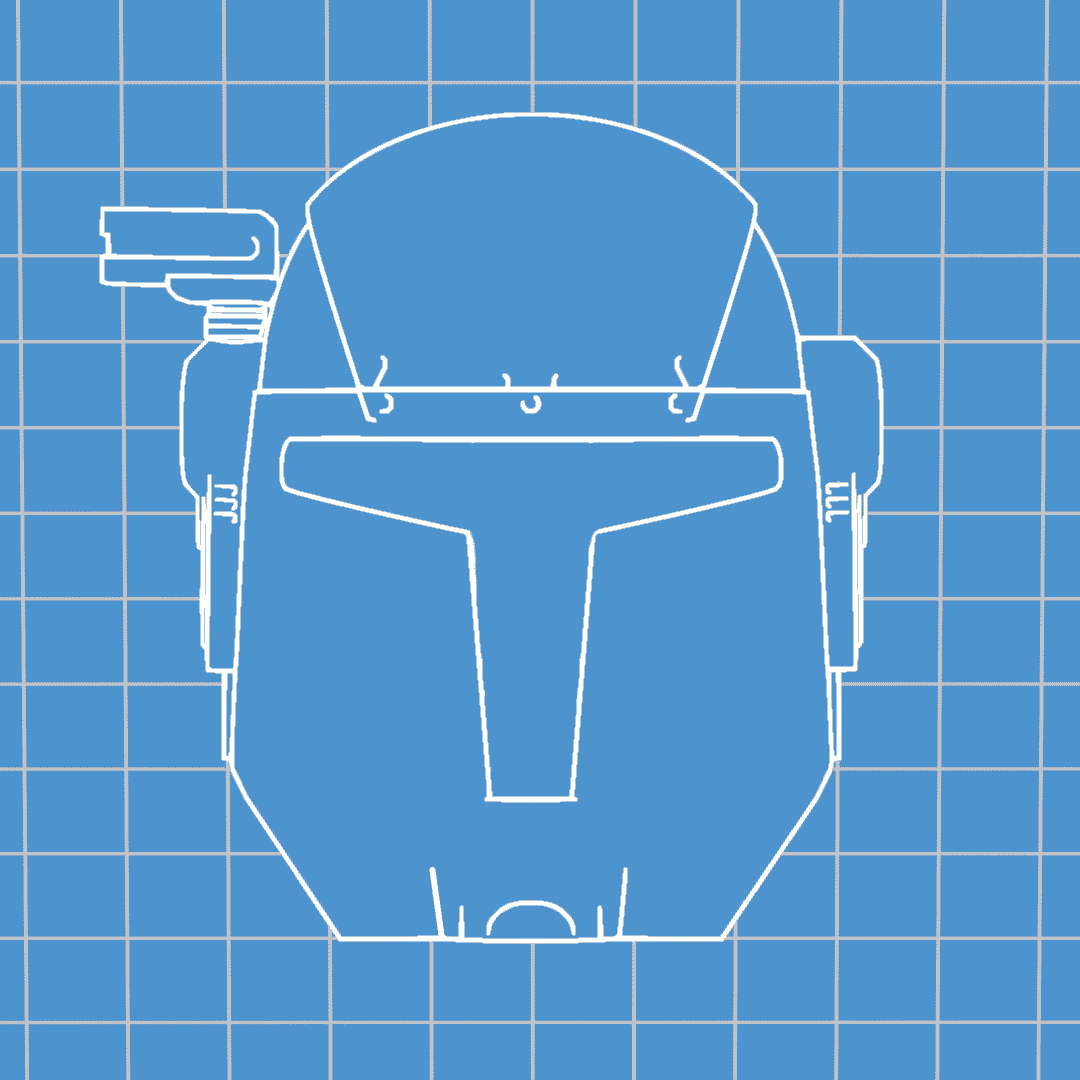 Heavy Mandalorian Helmet – 3D printed Mandalorian cosplay – NMT's Workshop