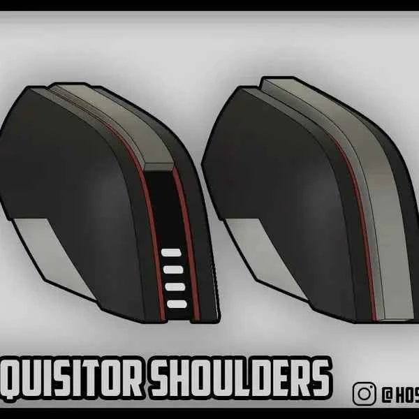 Mandalorian Shoulder Pad Customized Inquisitor style 3D print NMT's Workshop
