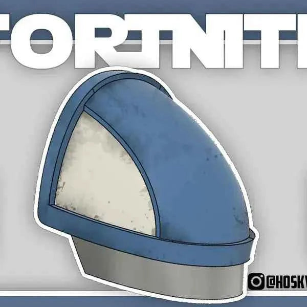 Mandalorian Shoulder Pad Customized Fortnite 1 style 3D print NMT's Workshop