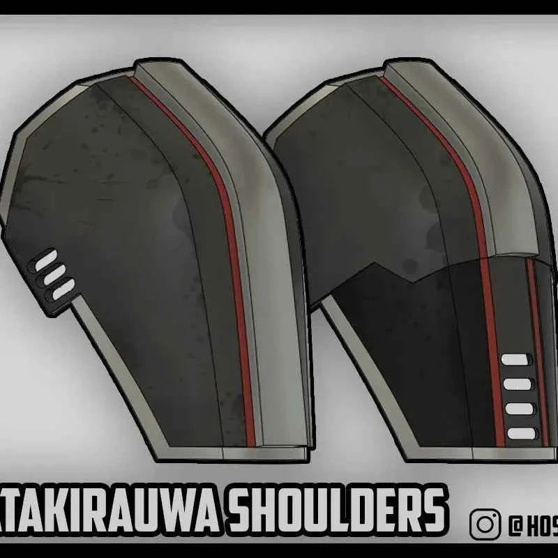 Mandalorian Shoulder Pad Customized Katakirauwa style 3D print NMT's Workshop